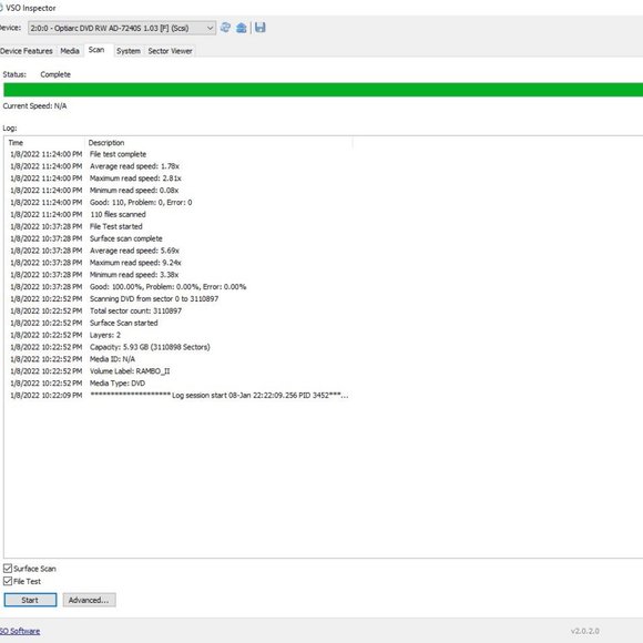 RAMBO FIRST BLOOD PART II Ultimate Edition DVD Widescreen 1985 - Picture 8 of 9